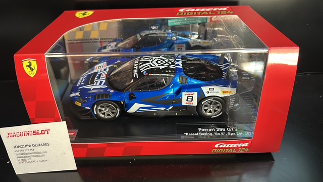 Carrera Digital 124 23989 Ferrari 296 GT3 Nº8 24H Spa 2023