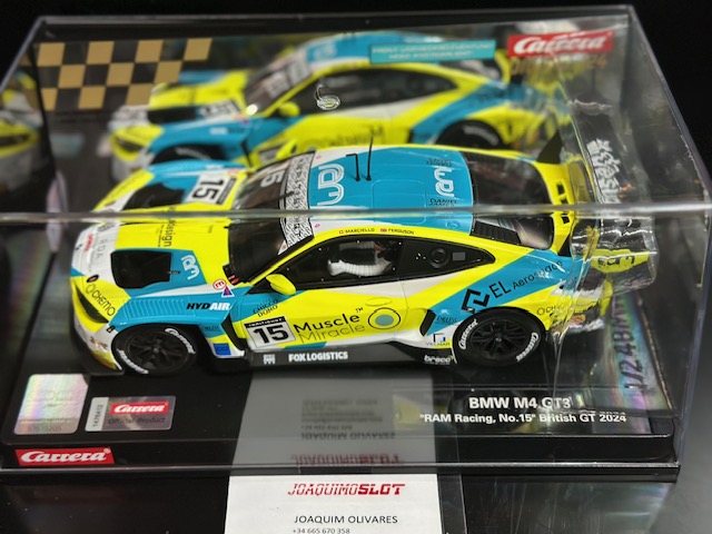 Carrera Digital 124 23995 BMW M4 GT3 Ram Racing Nº15
