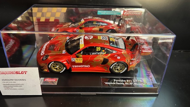 Carrera Digital 124 23998 Porsche 911 GT3 Macao Nº25