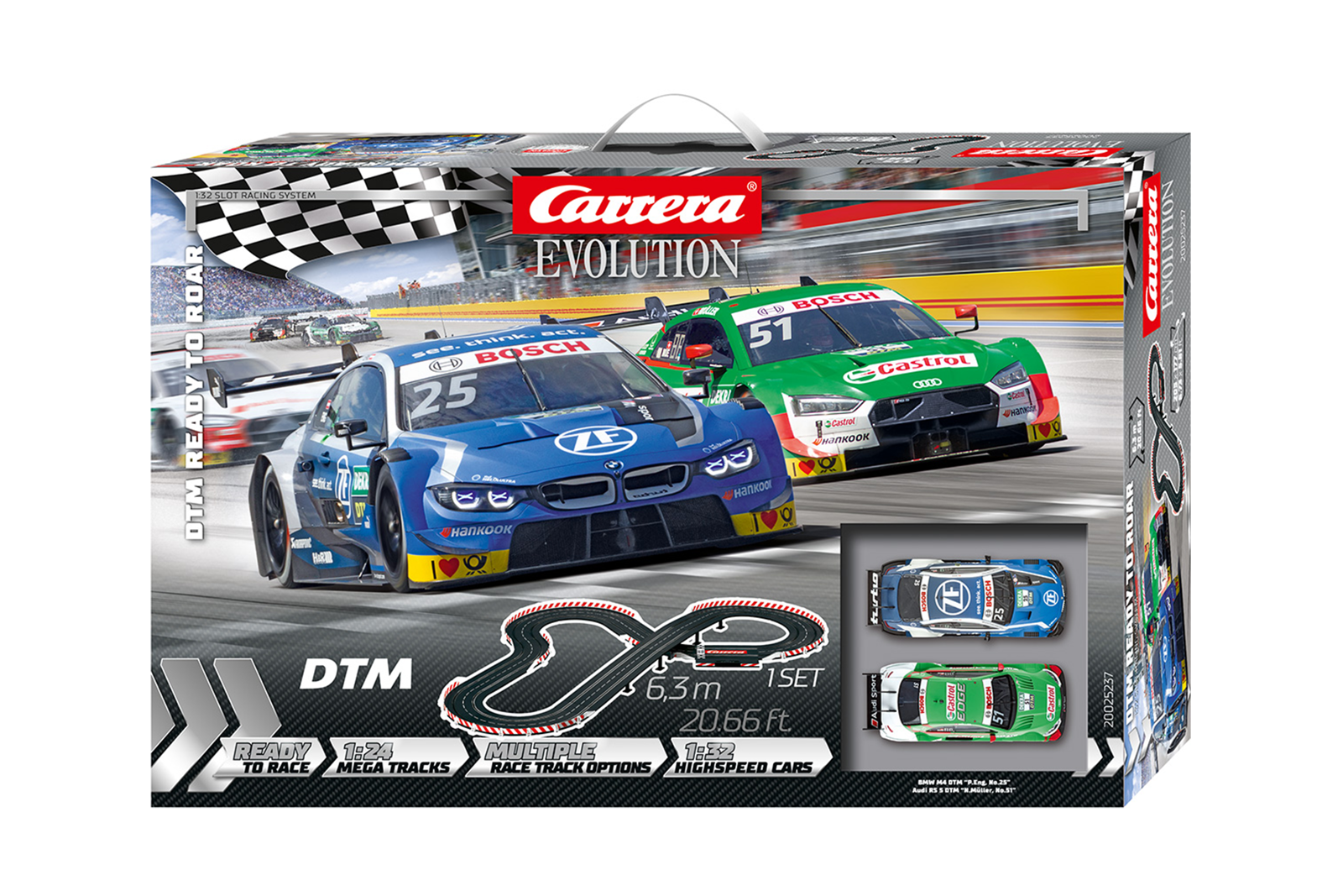 Carrera 25237-Evolution DTM ready to Roar