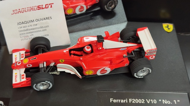 Carrera Evolution 25706 V10  F1 Ferrari F2002 #1