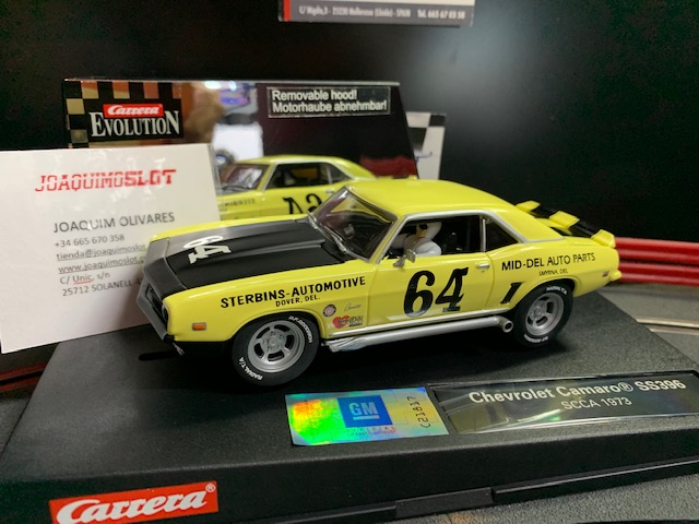Carrera Evolution 25712 Chevrolet Camaro SS396 SCCA 73