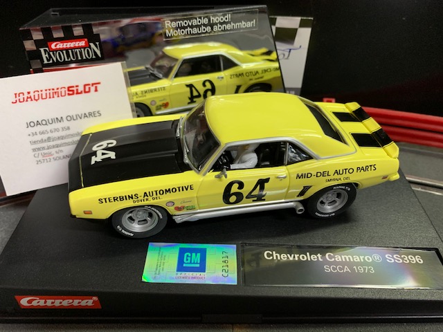 Carrera Evolution 25712 Chevrolet Camaro SS396 SCCA 73