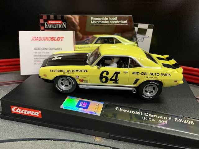 Carrera Evolution 25712 Chevrolet Camaro SS396 SCCA 73