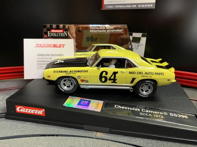 Carrera Evolution 25712 Chevrolet Camaro SS396 SCCA 73