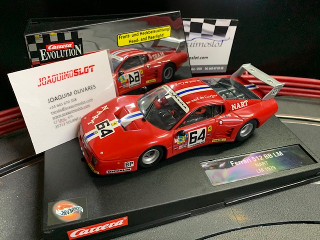 Carrera Evolution 25727 Ferrari 512 BB LM Nart LM 1979