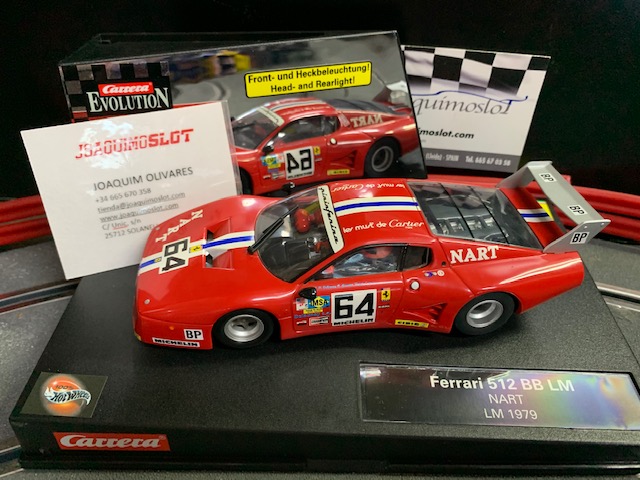 Carrera Evolution 25727 Ferrari 512 BB LM Nart LM 1979