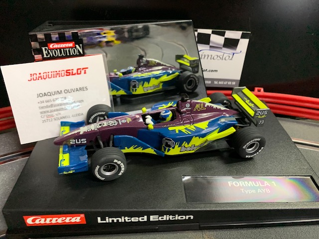 Carrera Evolution 25789  Formula 1 Type Ayb Limit Edition