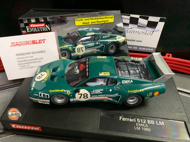 Carrera Evolution 27101 Ferrari 512 BB LM 'EMKA