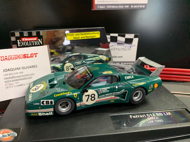 Carrera Evolution 27101 Ferrari 512 BB LM 'EMKA