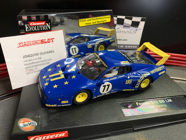 Carrera 27126 Evolution Ferrari 512 BB LM JMS Racing LM 1980