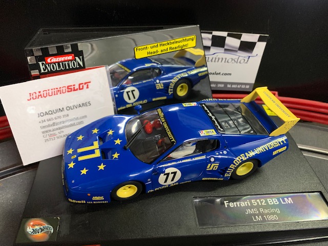 Carrera 27126 Evolution Ferrari 512 BB LM JMS Racing LM 1980