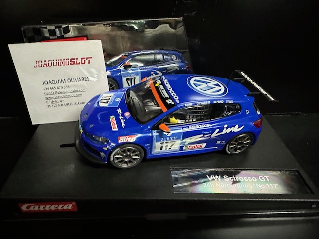 Carrera Evolution 27296 VW Golf Scirocco GT 24 Nurburgring