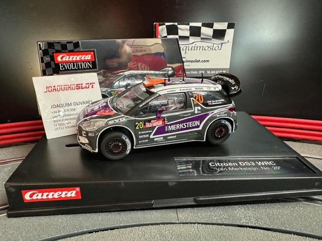 Carrera 27408 Citroen DS3 WRC Van Merkstejin Nº20