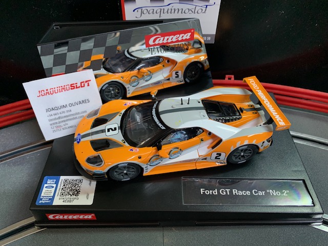 Carrera Evolution 27547 Ford GT Race Car 