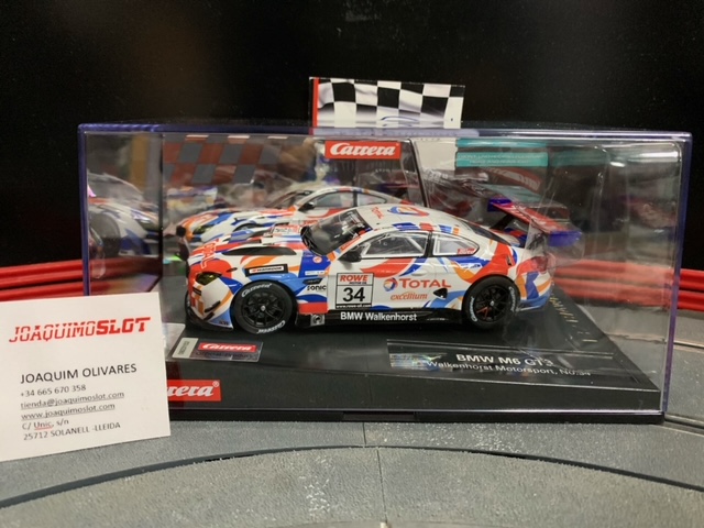 Carrera Evolution 132 27698 BMW M6 GT3 Walkenhorst  No34