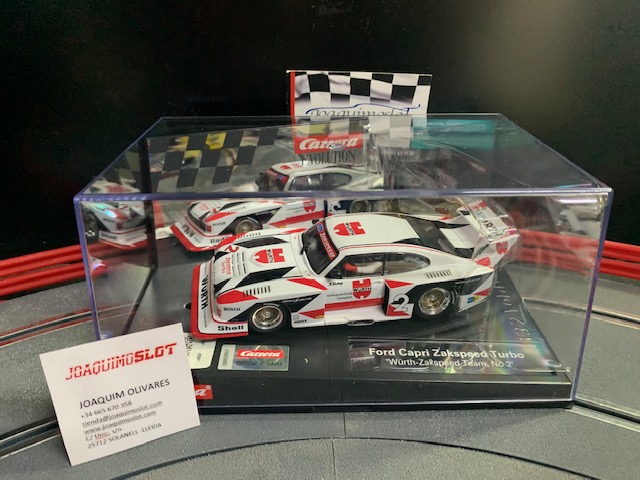 Carrera Evolution 27718 Ford Capri Zakspeed Wurth Nº43
