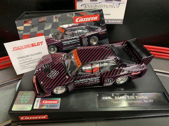 Carrera Evolution 27755 Bmw 320 Turbo Team Opptzhauser Nº20