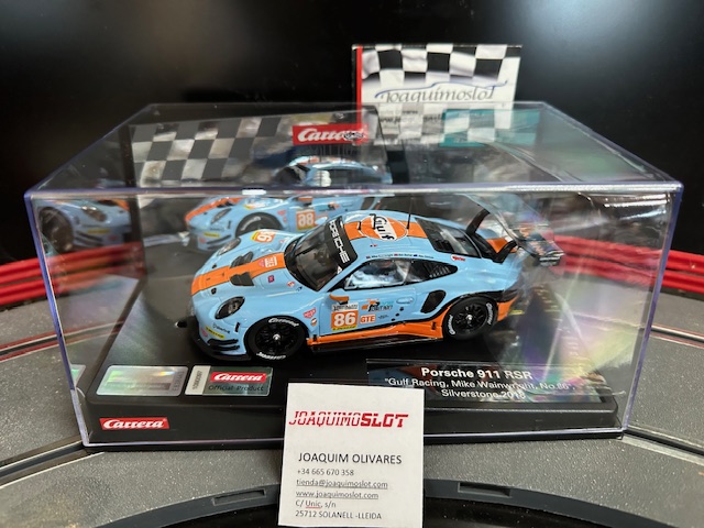 Carrera Evolution 27780 Porsche 911 RSR Gulf Racing 2018