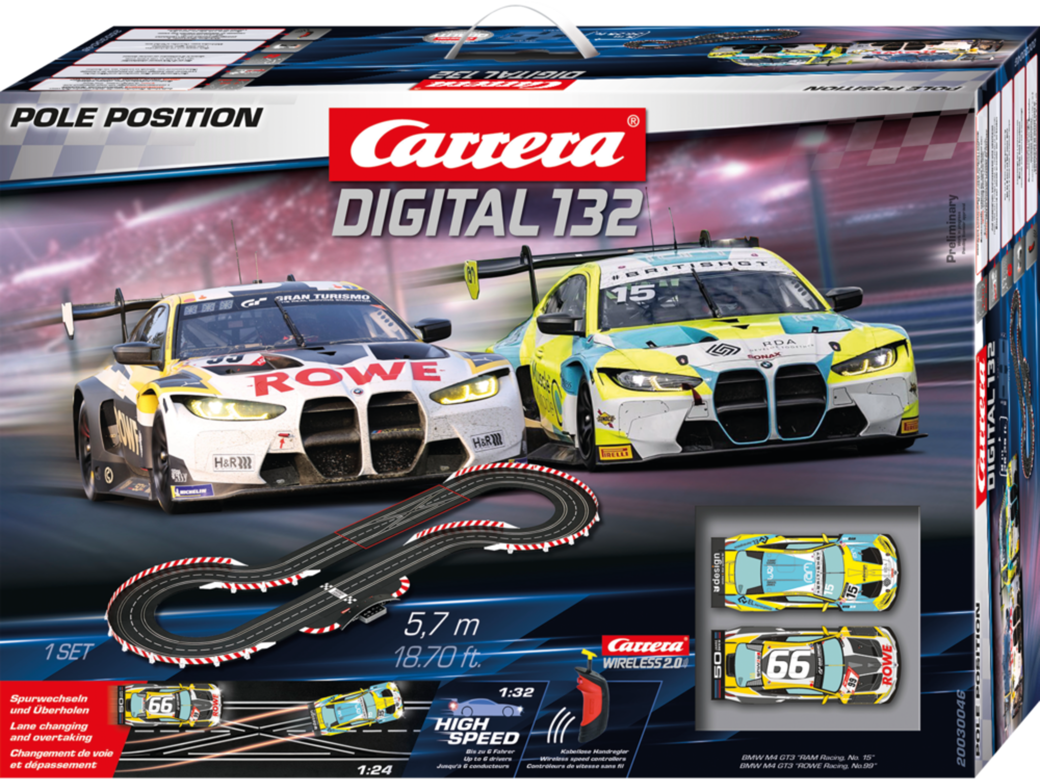 Carrera Digital 1/32 30046 Pole Position Novedad 2025