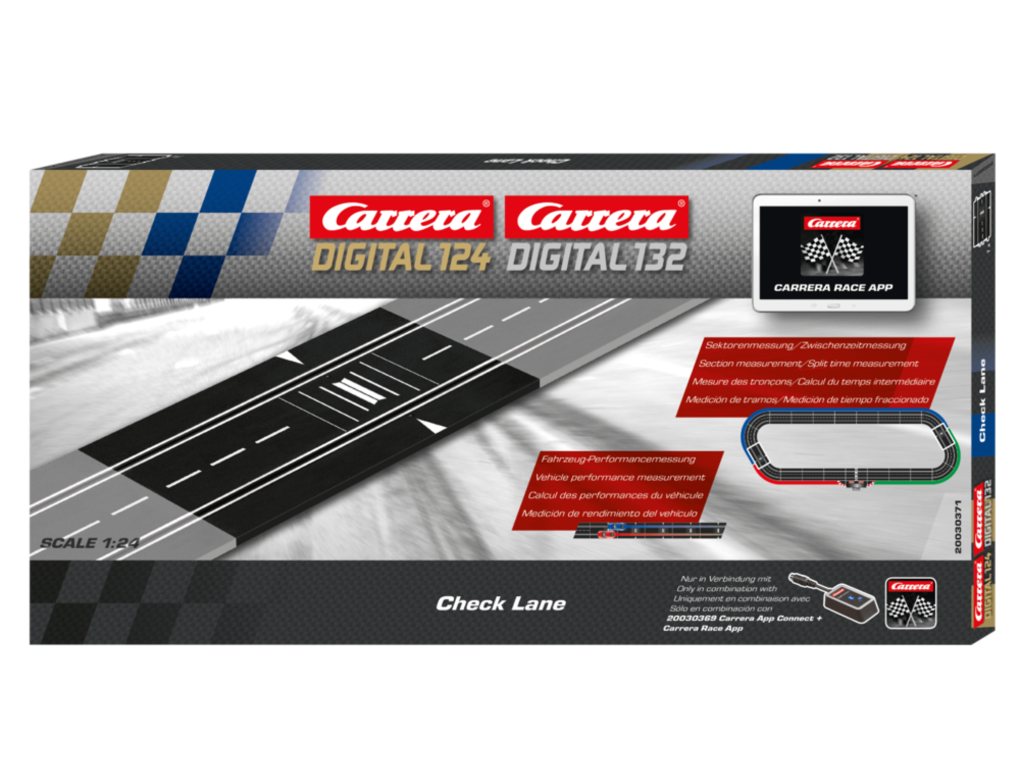 Carrera 1/24 1/32 30371 Check Lane