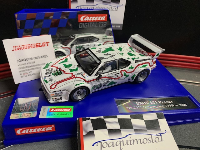 Carrera Digital 30955 Bmw M1 Procar 201 Nurburgring 1000Km