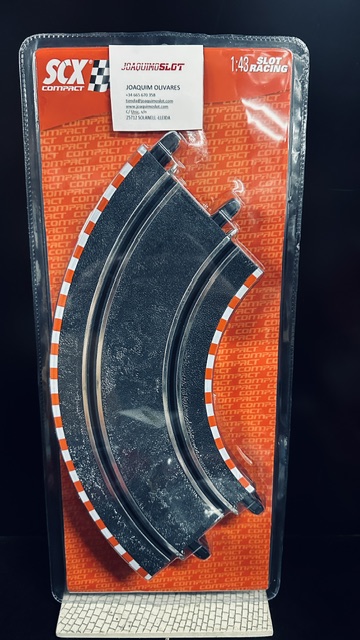 scalextric 3106 compact 4 curvas interiores 90º