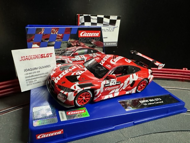 Carrera DIGITAL 132 31079 BMW M4 GT3 60 Jahre Nº60