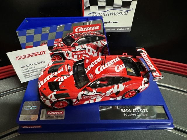 Carrera DIGITAL 132 31079 BMW M4 GT3 60 Jahre Nº60