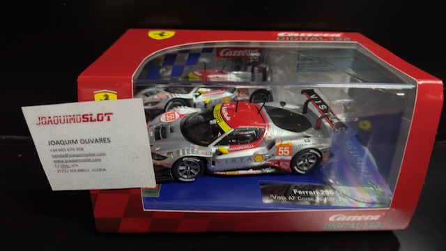 Carrera Digital 132 32056 Ferrari 296 GT3 Vista Af Course Nº55