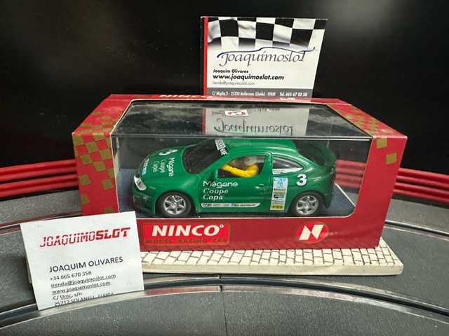 Slot Car Ninco 50134 Renault Megane Kit Car #5 Diac Bugalski-Chiaroni Non Ouvert