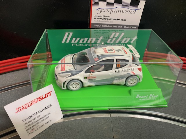 Avant Slot 50516N Peugeot 207 S2000 Sarrazin #8 Efecto Nieve
