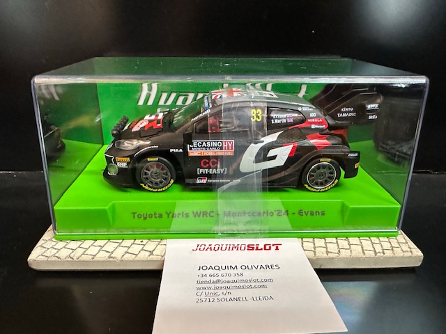 Avant Slot 52681B Toyota Yaris WRC Montecarlo´24 Evans