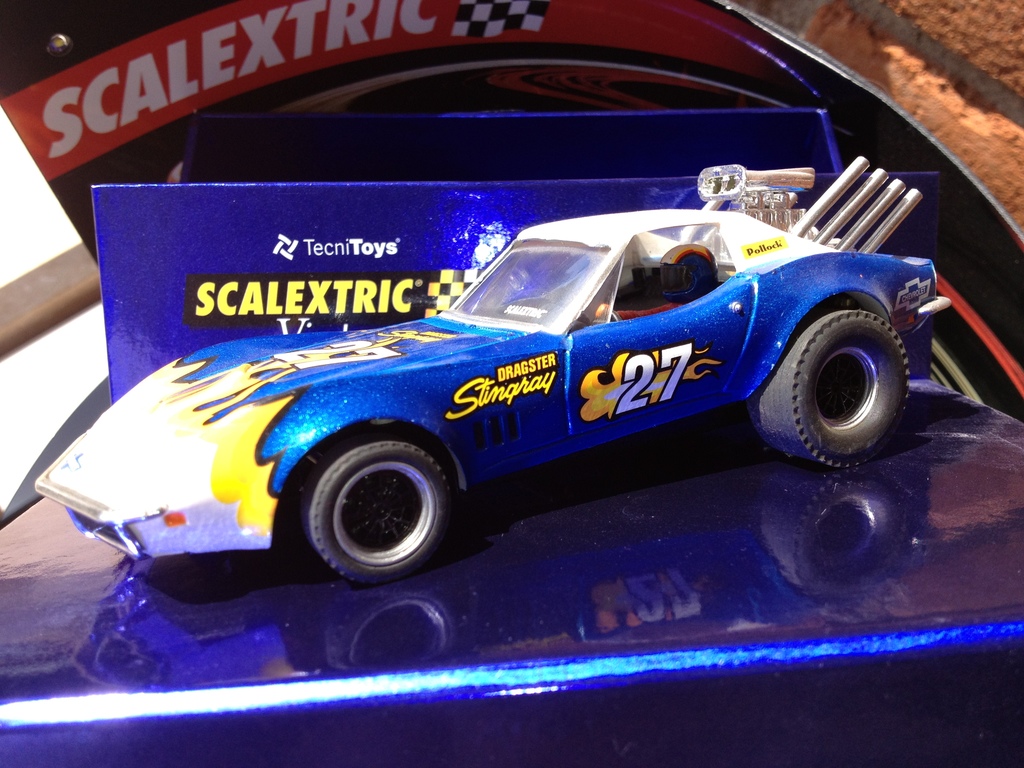 Scalextric 6118 CHEVROLET CORVETTE DRAGSTER 
