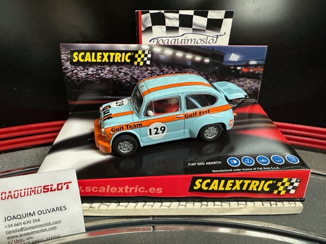 Scalextric 6119 Fiat Abarth Gulf