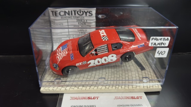 Scalextric 63430a Chevrolet Nascar Prueba Tampógrafia.