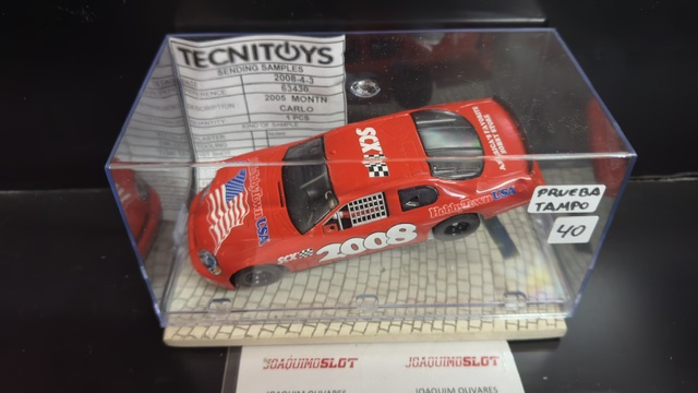 Scalextric 63430a Chevrolet Nascar Prueba Tampógrafia.