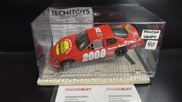 Scalextric 63440a Chevrolet Nascar Prueba Tampógrafia.