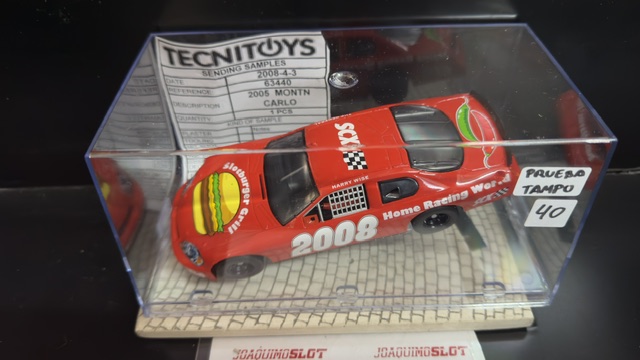 Scalextric 63440a Chevrolet Nascar Prueba Tampógrafia.