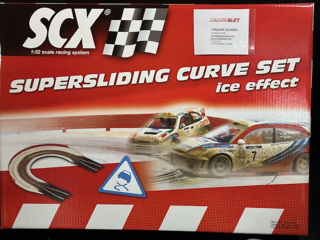 Scalextric 8812 Conjunto Pistas Curva Chicane Deslizante