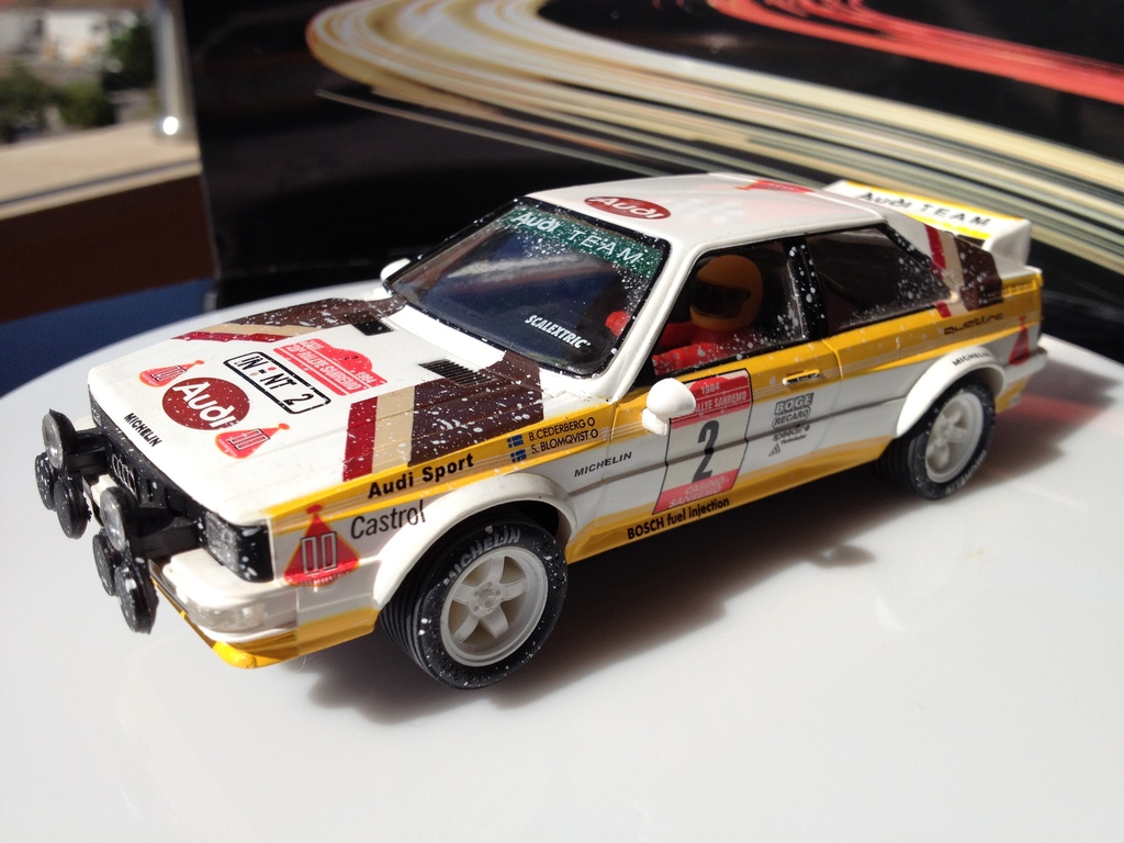 Scalextric audi sales quattro