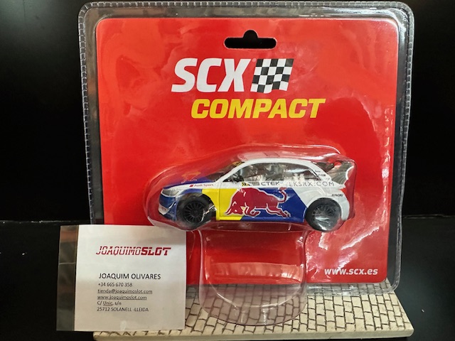 Scalextric Compact C10313X300  AUDI S1 WRX 'Red bull'