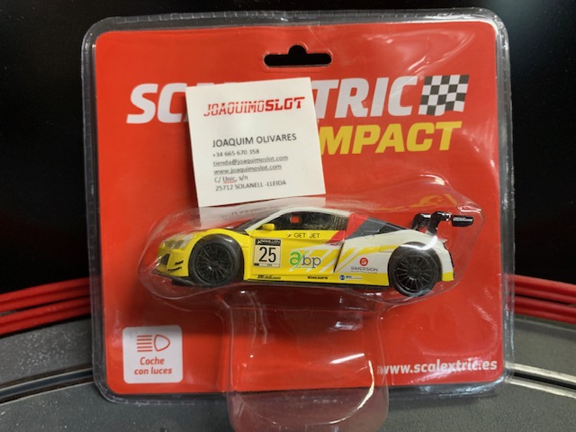 Scalextric Compact  C10372S300 Audi R8 LMS GT3 ABP