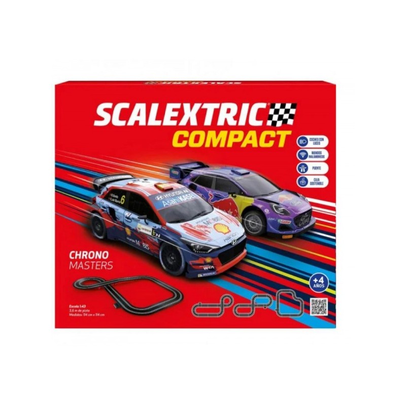 Scalextric Compact C10467S500 1/43 Chrono Masters