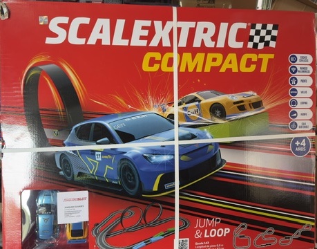 Scalextric compact C10468S500 Circuito Jump & Loop