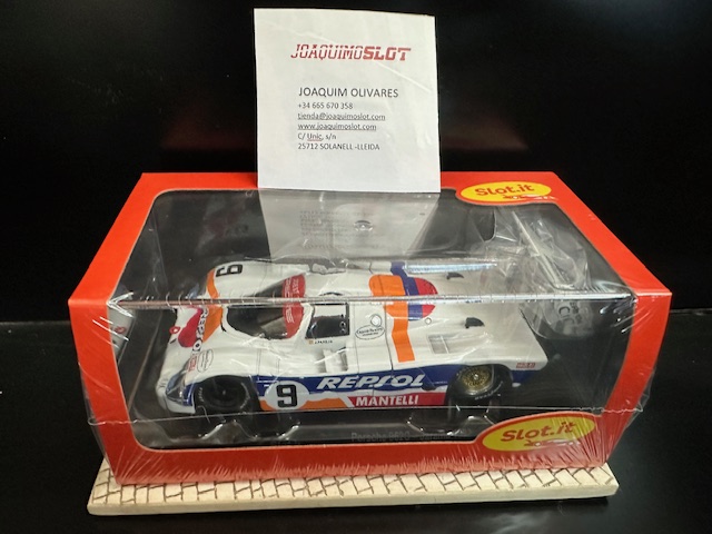 Slot.it CA52c Porsche 962C N°9 Repsol Jarama Jesús Pareja 1992