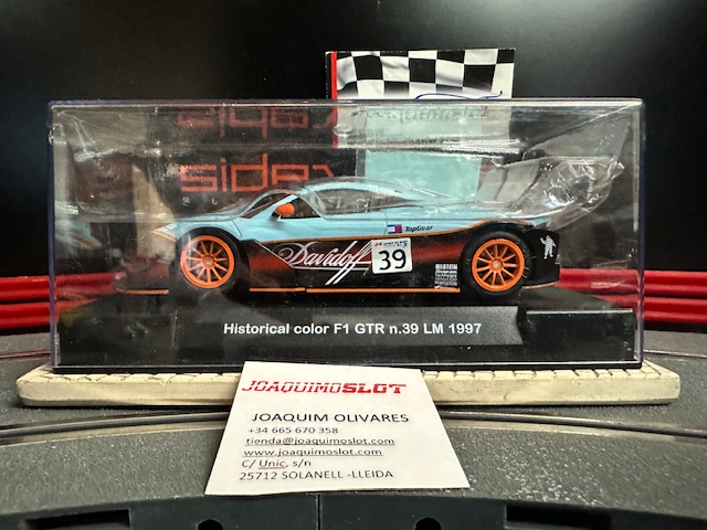 Sideways McLaren 720 HT3 Historical Colour F1 GTR N39 LM 1997