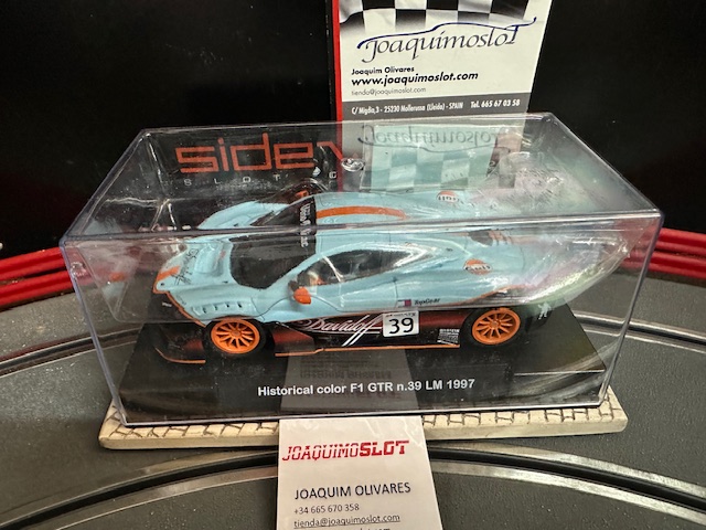 Sideways McLaren 720 HT3 Historical Colour F1 GTR N39 LM 1997