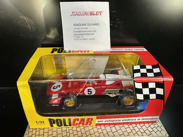 Policar PO-CAR05B Ferrari 312B2 5 GP Silverstone 1971