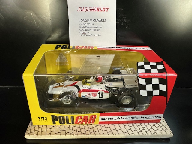 Policar CAR08a BRM P160 n 14 1st Spielberg GP 1971 Jo Siffert